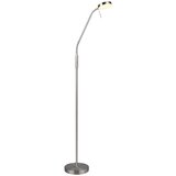  LED stoječa svetilka v srebrni barvi (višina 160 cm) Moreno – | Shoptok.si