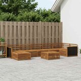  Set vanjskih sofa 8 kom. Prirodna | shoptok.hr
