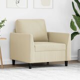 vidaXL Fotelja krem 60 cm baršunasta | Eponuda.com