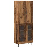  Highboard Staro drvo 69,5 x 34 x 180 cm Konstruirano drvo | shoptok.hr