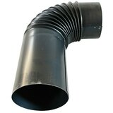  Dimovodno koljeno za peć (Promjer: 120 mm, Kut luka: 90 °, S produžetkom, Crne boje) Cijene
