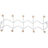 PT LIVING Bijela metalna zidna vješalica 61 cm Zig Zag – | shoptok.hr