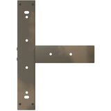  Noge za barski stol T-oblika 2 kom Crne 50x35x(110-111) cm Čelik | Eponuda.ba