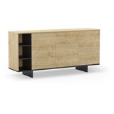 Marckeric Nizka komoda v hrastovem dekorju 170x80 cm Cequoia – | Shoptok.si
