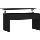  Stolić za kavu crni 102x50,5x52,5 cm od konstruiranog drva | shoptok.hr