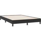 vidaXL Box spring postelja z vzmetnico črna 160x220 cm žamet | Shoptok.si