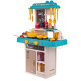 Otroška kuhinja za igro Kitchenette s svetlobnimi - 43 elementov - modra | Shoptok.si