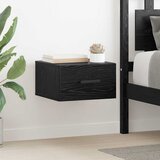 vidaXL Noćni ormar Zidne Crni hrast 35 x 35 x 20 cm Konstruirano drvo Cijene