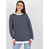 RUE PARIS Sweatshirt-LO-BL-LK-236.27X-white-navy blue | shoptok.hr