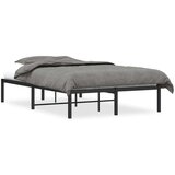 Metalni okvir za krevet crni 120 x 190 cm | shoptok.hr
