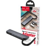 hoco. Hoco Konverter USB HUB type C to USB3.0/microSD/SD čitač - HB17 Easy connect | Eponuda.ba