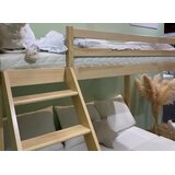  dječji krevet na kat Sofino na razvlačenje - svijetlo drvo - 90x200/140x200 cm | shoptok.hr