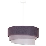  Duolla - Luster na sajli TRIO 1xE27/15W/230V, prečnik 45 cm, antracit/siva/bela | Eponuda.com