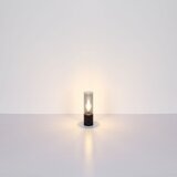 Globo 21000TB - Dodirna stona lampa ANNIKA 1xE27/25W/230V, prečnik 9 cm, crna | Eponuda.com