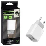 hišni polnilec 220V, 2 x USB, 2.1 A