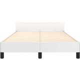  Okvir za krevet s uzglavljem bijeli 120x200 cm od umjetne kože | shoptok.hr