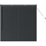 vidaXL Venecijanske žaluzije Črna 130 x 125 cm Aluminij, (5000178367) | Shoptok.si