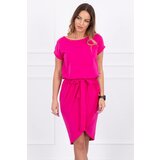 Kesi Tied dress with a fuchsia clutch bottom | shoptok.hr