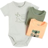 Cool club perilo bodi 3 kosi KR CUB2402779-00 F večbarvno 56 Cene