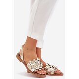 Zazoo Leather sandals on flat heel | shoptok.hr
