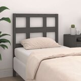  Uzglavlje za krevet sivo 95 5 x 4 x 100 cm od masivne borovine Cijene