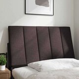  Jastuk za uzglavlje tamnosmeđi 80 cm od tkanine | shoptok.hr