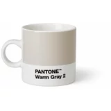 Pantone Svetlo siva skodelica za espresso, 120 ml