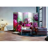 Artgeist PARAVAN 225/172/3 cm zelena, pink Slike