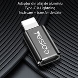 Yesido USB-C na Lightning adapter Yesido GS03 crni | Shoptok.si