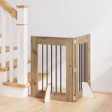  Vrata za pse s postoljem 2 pcs Hrast artisan 60 x 80 cm Cijene