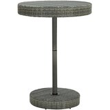  Vrtni stol sivi 75,5 x 106 cm od poliratana | Eponuda.com