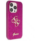  Originalna GUESS Hardcase GUHCP15LHG4SGU torbica za iPhone 15 Pro (Fixed Glitter Big 4G / ljubičasta) | shoptok.hr
