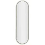 Ogledalo Oval s 3-bojnom LED rasvjetom 50x160 cm