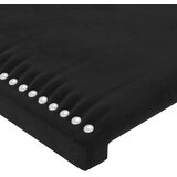  Okvir za krevet bez madraca crni 140 x 190 cm baršunasti | shoptok.hr