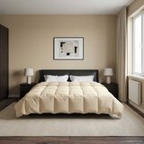 Puni pokrivač za cijelu godinu Krema 200 x 200 cm Mikrovlakna | shoptok.hr