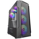 Darkflash Računalniško ohišje LEO (črno) | Shoptok.si