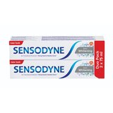 Sensodyne Extra Whitening belilna zobna pasta s fluoridom za občutljive zobe 2x75 ml cene