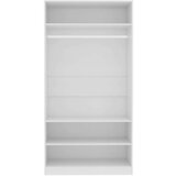  Ormar bijeli 100 x 50 x 200 cm od iverice | shoptok.hr