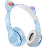 Venisymlis Otroške Bluetooth slušalke z mačjim ušesom, zložljive brezžične slušalke z LED mikrofonom, (22102489) | Shoptok.si