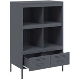 vidaXL Visoka omara antracit 68x39x101,5 cm hladno valjano jeklo | Shoptok.si