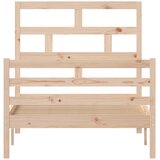  Okvir za krevet od masivne borovine 100 x 200 cm | shoptok.hr