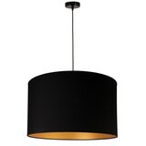  Duolla - Luster na sajli ROLLER 1xE27/40W/230V prečnik 45 cm crni | Eponuda.com