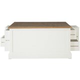 Premier Housewares Bela klubska mizica v dekorju jelke 90x90 cm Hardwick – | Shoptok.si