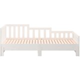 Dnevni ležaj na izvlačenje bijeli 2x(80x200)cm masivna borovina | shoptok.hr