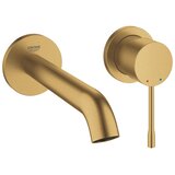 Grohe podometna enoročna armatura za umivalnik na dve odprtini essence (19408GL1) - cool sunrise | Shoptok.si