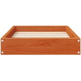 Krevet za psa Vosak smeđa 51,5 x 44 x 9 cm Čvrsto borovo drvo | Eponuda.com