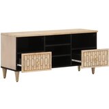 Maison Chic TV omarica - TV stojalo - Televizijska omarica 100x33x46 cm trden mangov les, (21701828) | Shoptok.si