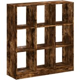  The Living Store Knjižna omara dimljeni hrast 102x32x108 cm inženirski les - Knjižna Omara, (21497180) | Shoptok.si