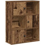 Regal za knjige boja starog drva 60x24x76,5cm konstruirano drvo | shoptok.hr