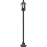  Vrtna stupna svjetiljka od aluminija 6 kom E27 110 cm tamno zelena | Eponuda.com